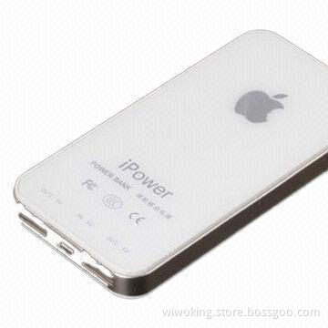 5,200mAh LED Portable Power Banks for iPhone, Available in Various Colors